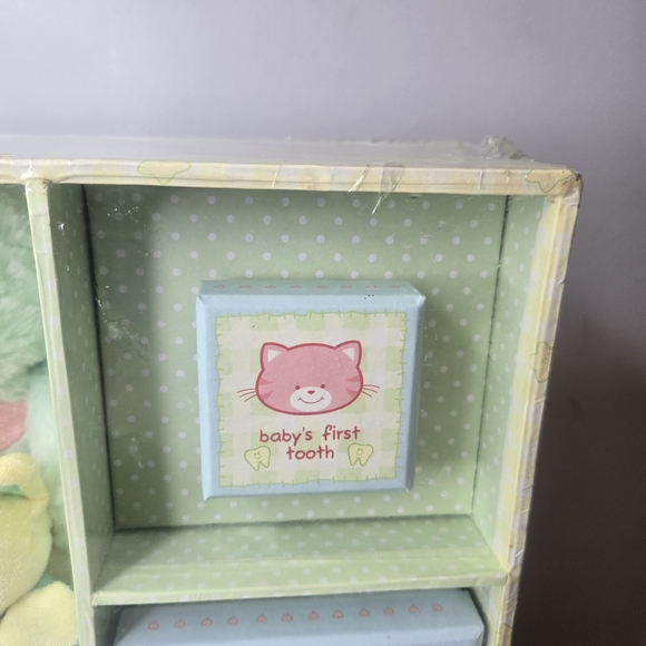 Vintage Gund Babys Firsts Keepsake Box Gift Set Gender Neutral 13 Items In Set - Picture 6 of 12